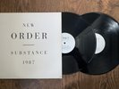 New Order Substance Vinyl LP Record 1987 Factory FACT200 + Inners 1st Pressing
