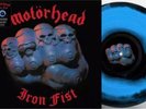 Motorhead  Iron Fist LP Album vinyl record limited Blue swirl reissue 2022 metal