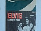 ELVIS PRESLEY ORIGINAL 45 STILL SEALED RAISED ON ROCK W RETAIL RACK BACKER USA