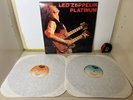 Led Zeppelin Platinum Vinyl Record 2 Albums Waggle 1937 Brussels 1980 Final Tour