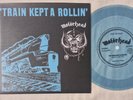 MOTORHEAD - TRAIN KEPT A ROLLIN 1981 FLEXIPOP LABEL BLUE FLEXI