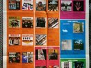 BEATLES & SOLO LP's 1974 color official APPLE Capitol poster VG Lennon/McCartney