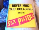 SEX PISTOLS NEVER MIND THE BOLLOCKS VINYL 2 /11/77 stamp 1st ITALY PRESS 1977 1