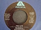 Northern Soul Mandrill Too late Mandrill EX condition
