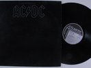 AC/DC Back In Black ATLANTIC LP VG+ embossed cover h