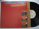 GANG OF FOUR Entertainment VG++ WARNER BROS. original Post Punk vinyl LP w/inner