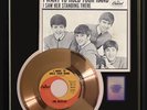 THE BEATLES GOLD RECORD I WANT TO HOLD YOUR HAND 45 RPM NON RIAA AWARD RARE