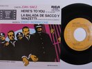 OST 45 ENNIO MORRICONE Here's To You RCA VICTOR mexico joan baez HEAR a