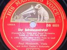 Paul Hindemith: The Swan Turner (Viola) 78 RPM DISC 12