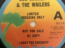 BOB MARLEY & WAILERS TRENCHTOWN ROCK-I SHOT THE SHERIFF PROMO EX:EX VINYL SINGLE