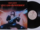 THIN LIZZY Live And Dangerous WARNER BROS 2XLP VG++/VG+ gatefold h