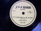 EDDIE BOYD -78 RPM R&B - J.O.B. #1009 - IT'S MISERABLE TO BE ALONE /I'M PLEADING