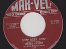 Harry Carter - Jump Baby Jump / Rhythm In My Soul - Mar-Vel' rockabilly 45