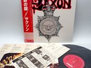 Saxon ‎– Strong Arm Of The Law Japan LP OBI VINYL Carrere ‎– P-10971G