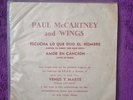 PAUL MC CARTNEY , WINGS , BEATLES  CHILE , PURPLE SINGLE