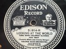 Edison Diamond Disc  51000 serie Cal. Ramblers as Golden Gate Or. Great tune