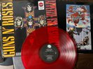 GUNS N' ROSES Appetite For Destruction Red Vinyl Target LP Slash Axel Rose Rock
