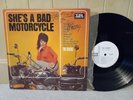THE RISERS she's a bad motorcycle IMPERIAL LP 9269 rare PROMO surf DRAG wlp LP