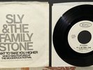 EX PICTURE SLEEVE Sly & Family Stone Stand /I Want to Take You Higher PROMO 45