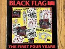 Black Flag The First Four Years LP SST Records 1988 Descendents Minutemen Stains