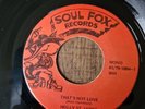 HOLLY ST. JAMES - THAT'S NOT LOVE / TWO GOOD REASONS - 7'' SINGLE - VG++