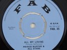 PRINCE BUSTER All My Loving / Try A Little Tenderness RARE UK 45 rocksteady HEAR
