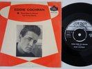 EDDIE COCHRAN Cut Across Shorty RARE Denmark 45 Three Steps To Heaven ROCKABILLY