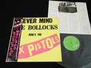 SEX PISTOLS - NEVER MIND THE BOLLOCKS - JAPAN VINYL LP OBI VIP-6986 EX-/EX