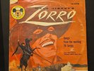 RARE  Walt Disney's Zorro 78rpm Single 10