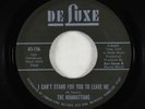 70s Soul 45 - Manhattans - I Can't Stand For You To Leave Me - DeLuxe VG+