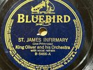 King Oliver - St James Infirmary / When You're Smiling - Bluebird 78 RPM