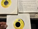 TALKING HEADS Once In A Lifetime Promo W/insert And She Was Promo 45 / NM-