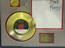 Pink Floyd Another Brick In The Wall Gold Clad Record, Limited Edition 269/500