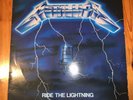 Metallica - Ride The Lightning LP Vinyl 1987 Music For Nations MFN 27