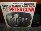 Shelly Manne & His Men Play PETER GUNN  STEREO Contemporary S7560 Vinyl JAZZ LP