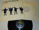 The Beatles - Help (1965 outline MONO 1st press UK LP) VG/GD+ condition