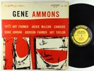 Gene Ammons - All Star Jam Session LP - Prestige Mono DG RVG 446 W 50th