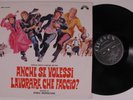 ENNIO MORRICONE Anche Se Volessi Lavorare... OST CINEVOX LP VG++ italy j