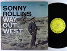 Sonny Rollins - Way Out West LP - Contemporary - OJC-337 VG+