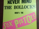 SEX PISTOLS Never Mind The Bollocks 1986 UK VINYL LP & MISPRINTED SLEEVE OVED136