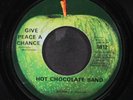 HOT CHOCOLATE BAND: give peace a chance / living without tomorrow APPLE 7