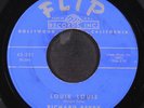 RICHARD BERRY & PHARAOHS: louie louie / rock rock rock FLIP 7