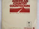 AMERICAN COUNTRY COUNTDOWN WITH BOB KINGSLEY 4 VINYL LP SET 1987 With Cue Sheet
