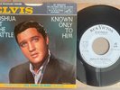 Elvis Presley Joshua Fit The 66 USA RCA Vinyl 45 PS GSS WHITE LABEL PROMO Gold S