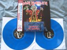 iron maiden - 2LP - BLUE VINYL - OBI - JAPANESE PRESS - GATEFOLD - NEW