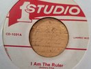 ANTHONY ROCKY ELLIS I am the ruler / Ruler version Studio 1 Jamaican pressing