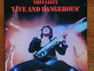 Thin Lizzy Live And Dangerous 1978 1st US Press EX/EX CLEAN VINTAGE TESTED HTF