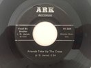 Bluegrass Gospel 45 BROTHER J.D. JARVIS Friends Take Up The Cross ARK hear