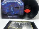 Metallica- Ride The Lightning LP Vinyl 1984  Elektra “MASTERDISK” EX / VG+