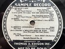 RARE: Edison Diamond Disc Sample Record Nr 13